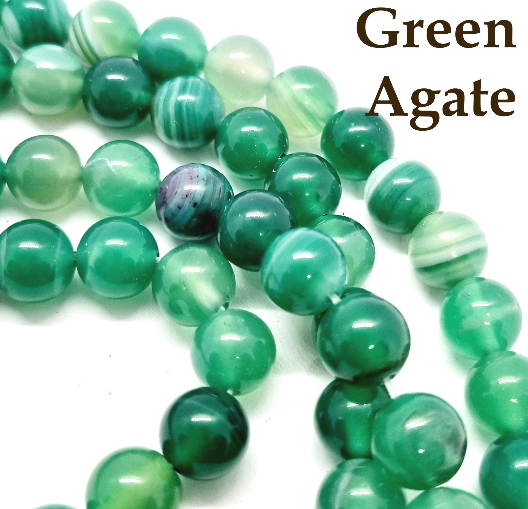 Semi-Precious Round Gemstone Beads