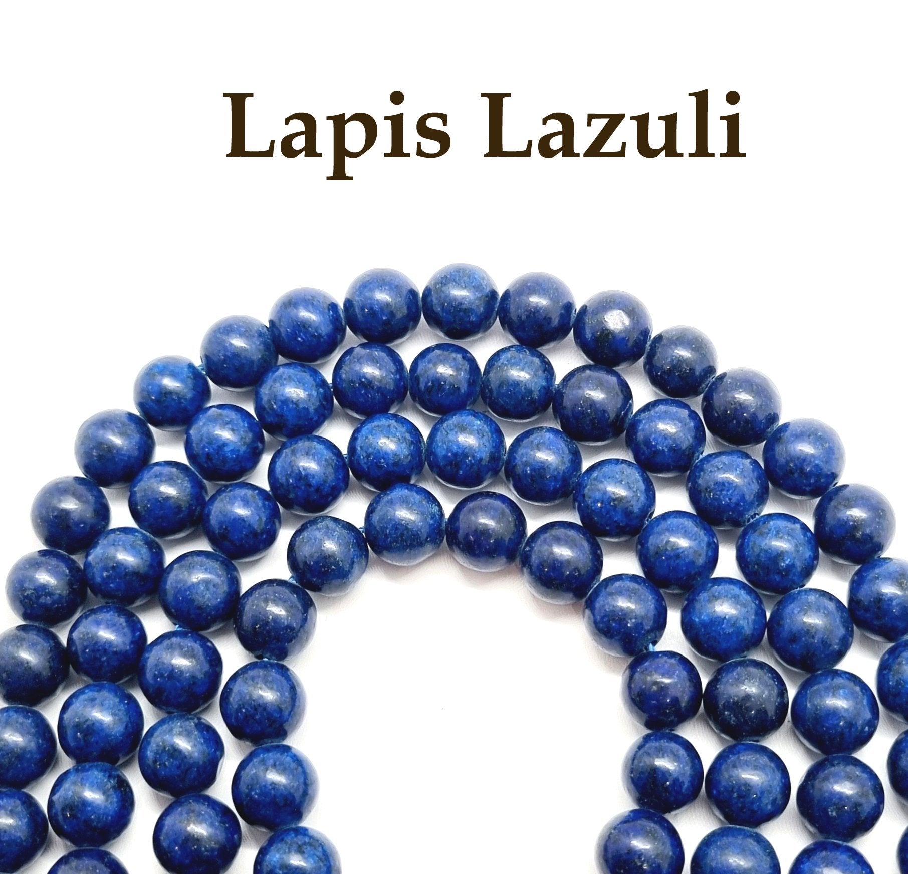 Semi-Precious Round Gemstone Beads