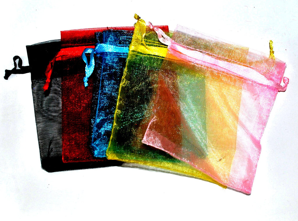Sale! Organza Gift Pouches - Pack of 10