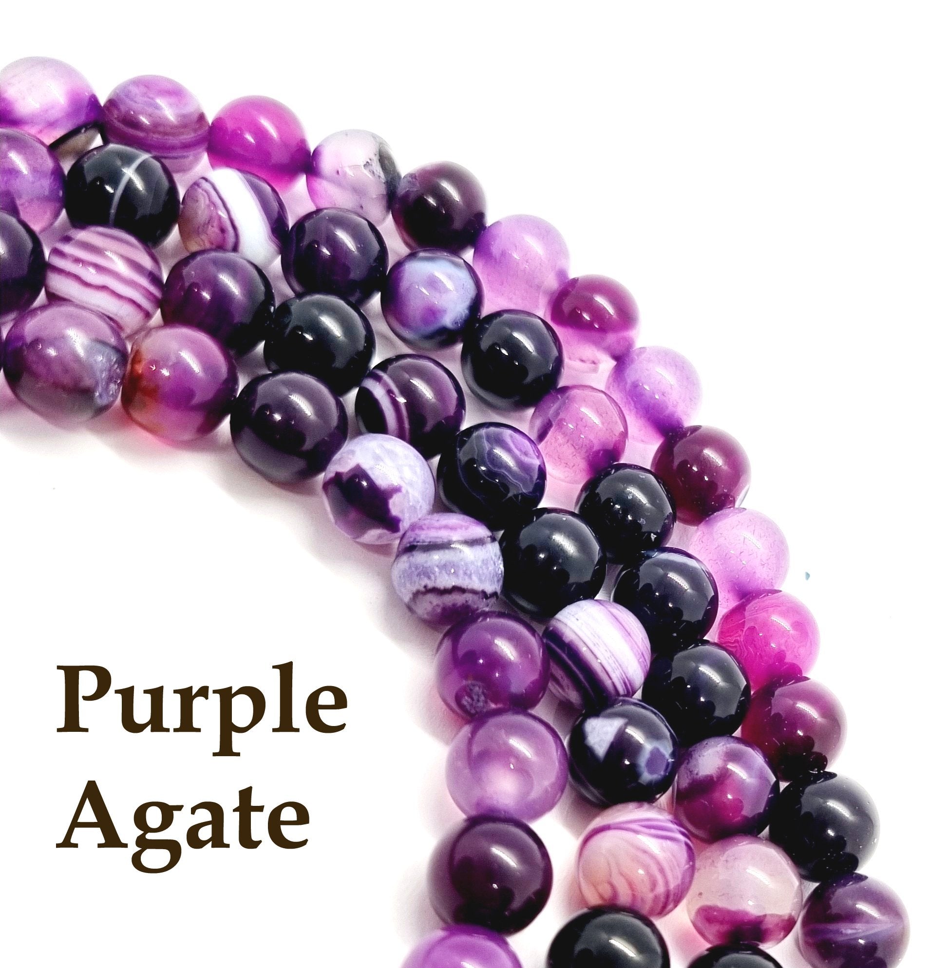 Semi-Precious Round Gemstone Beads