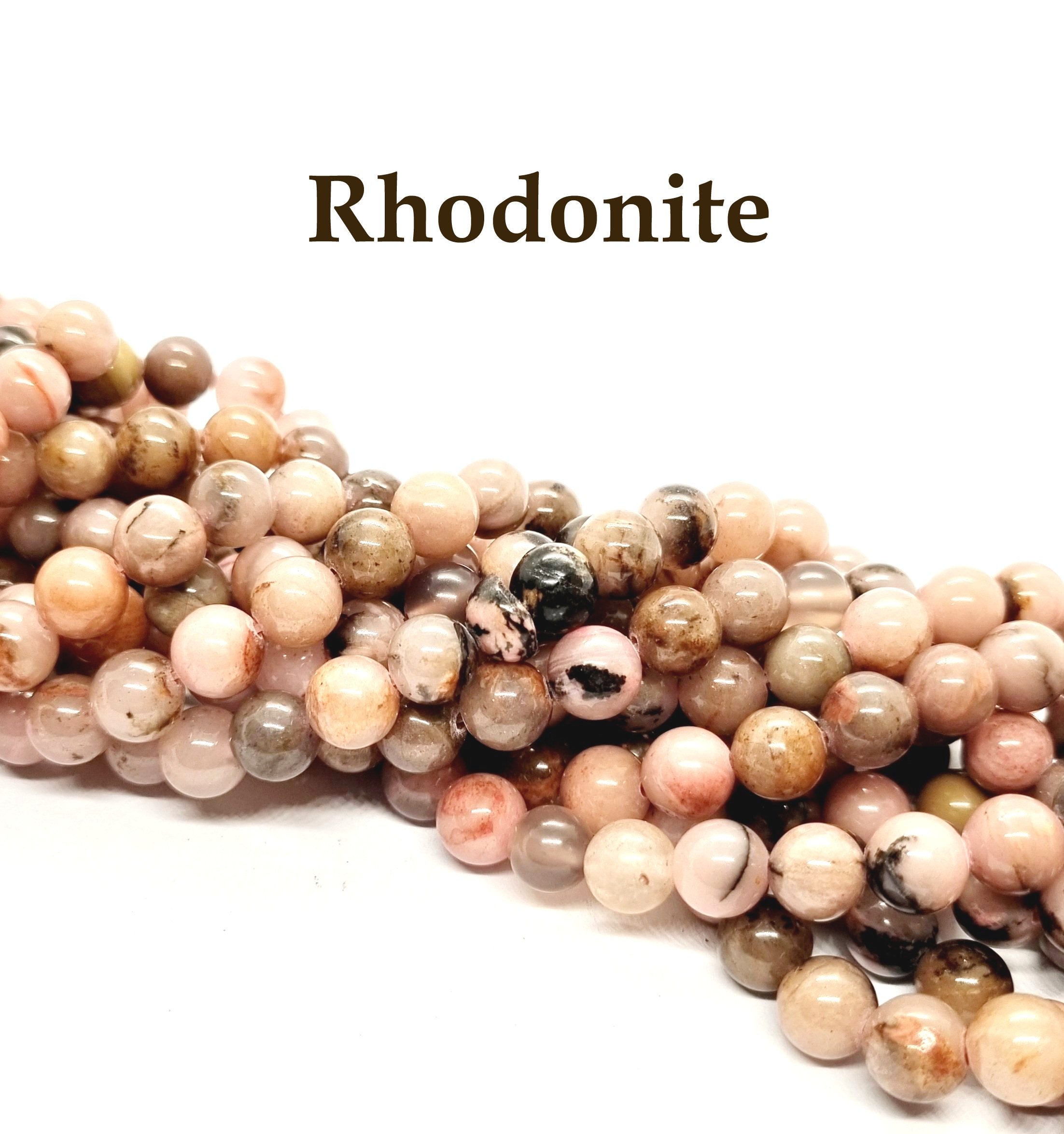 Semi-Precious Round Gemstone Beads