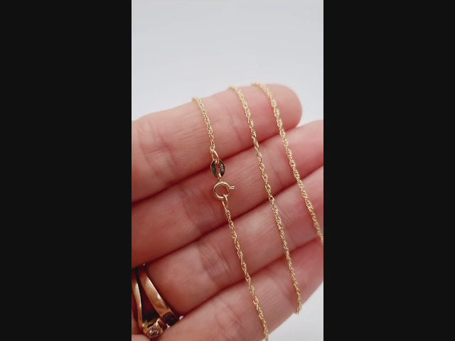 9ct Gold Prince of Wales Chain